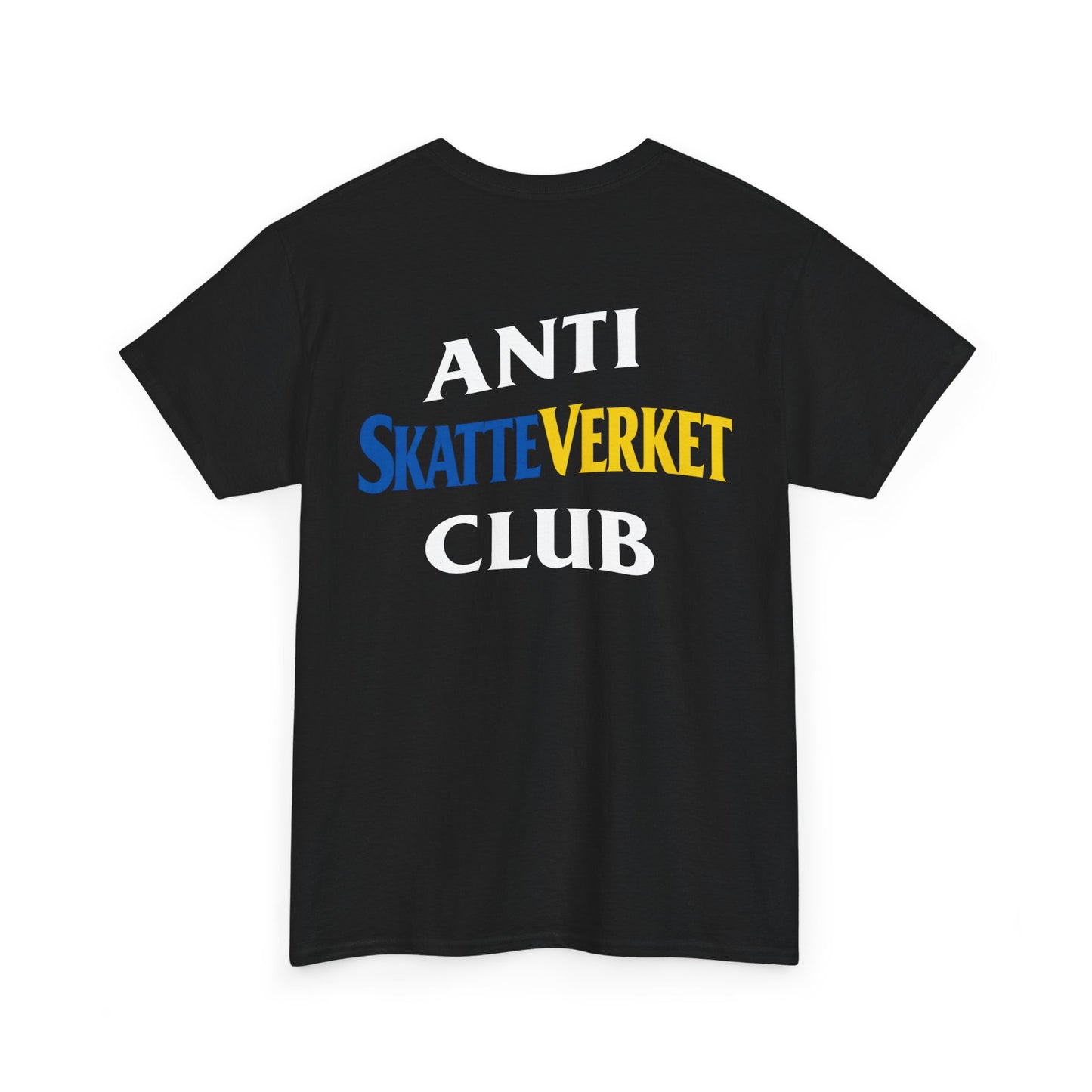 Anti Skatteverket Club Tshirt - Back Print