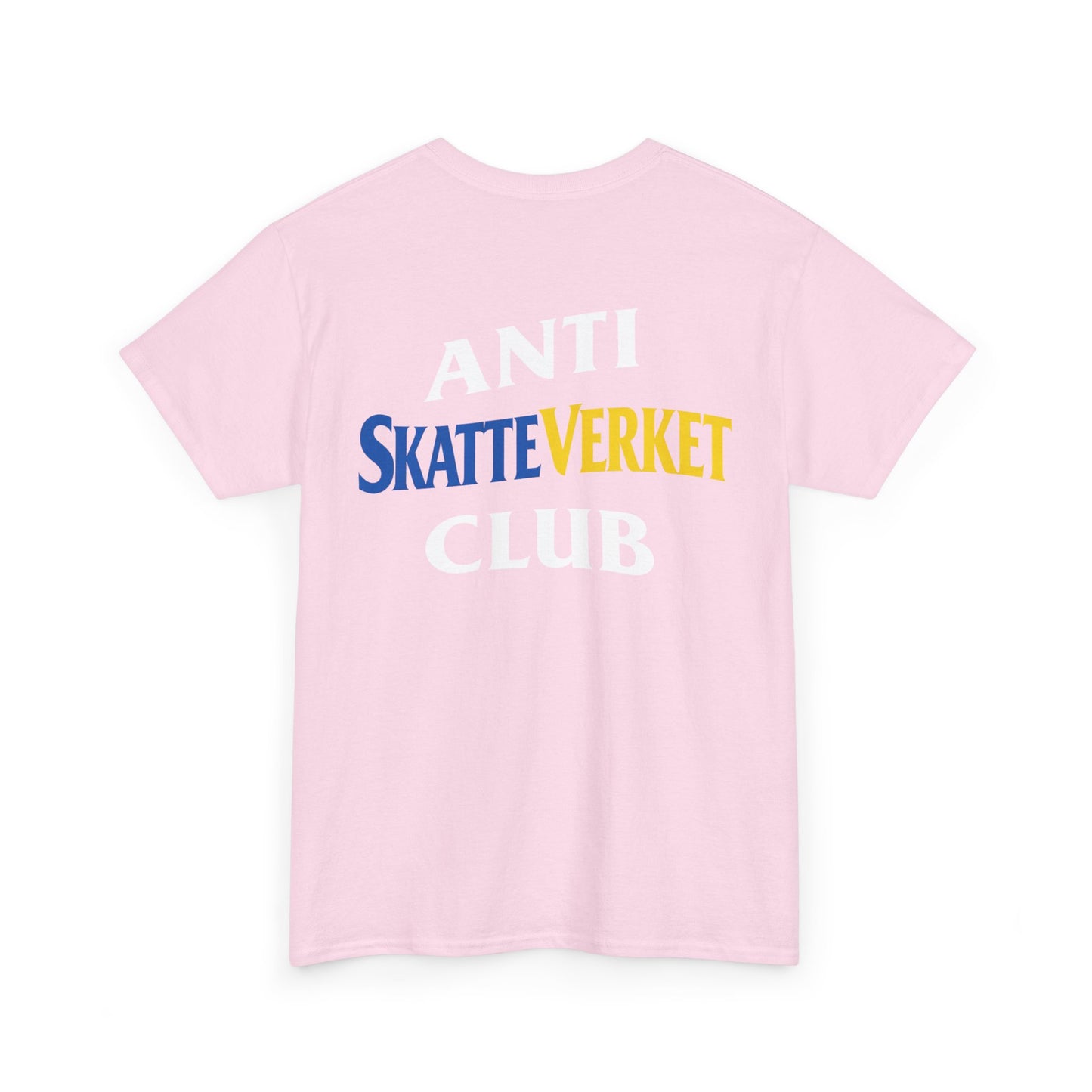 Anti Skatteverket Club Tshirt - Back Print